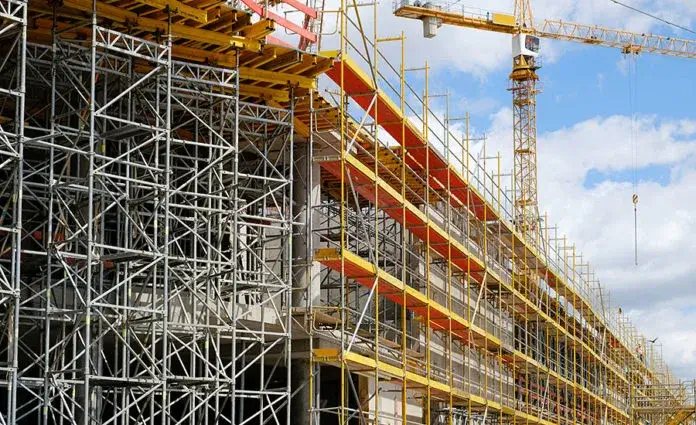 contoh scaffolding modern